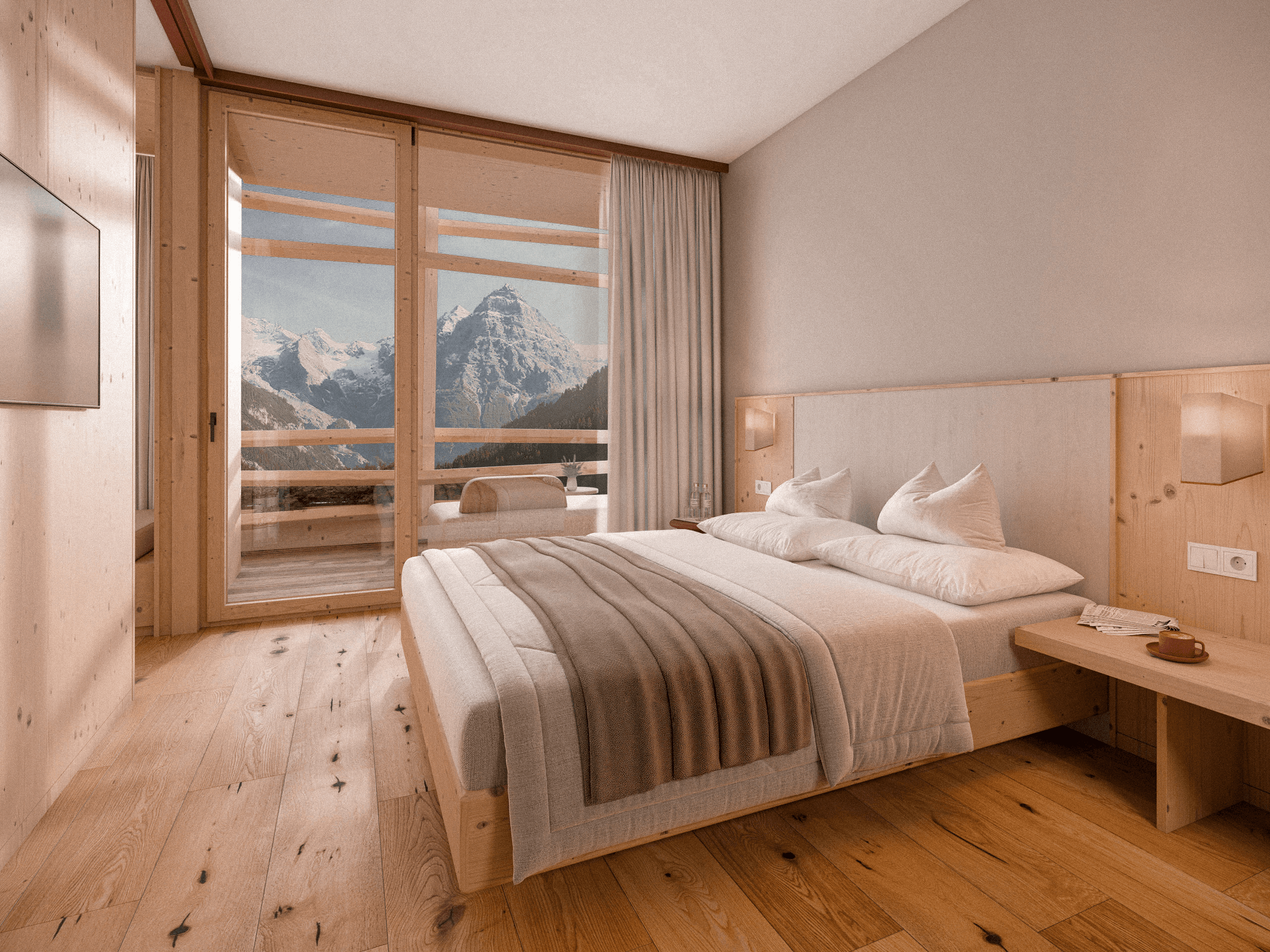 Zimmer mit Aussicht