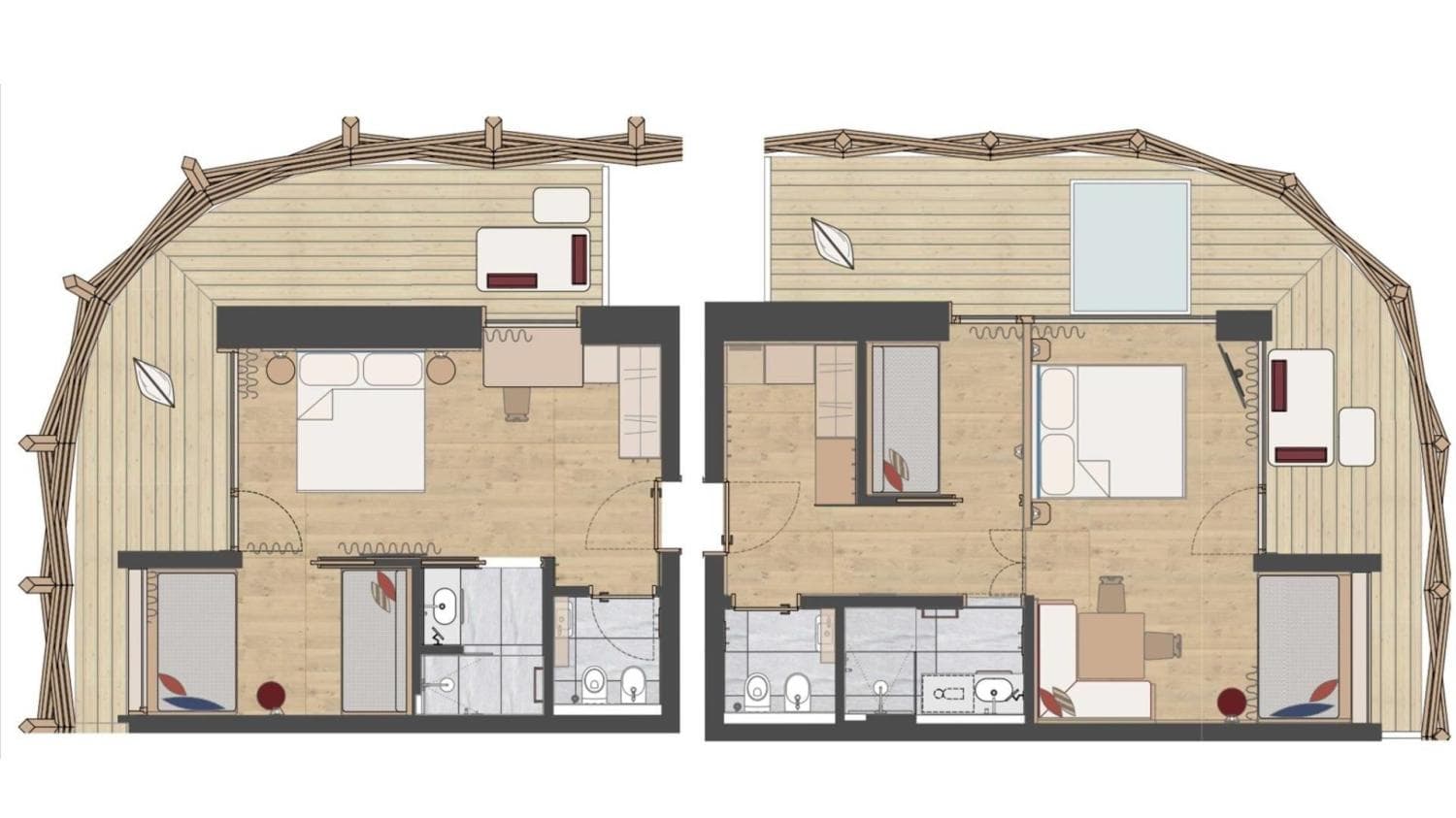 Chalet (River Melody Spa Luxury Suite) - Bild 3