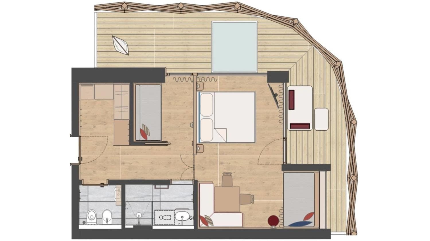 River Melody Spa Suite - Bild 2